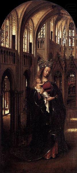 Madonna in the Church, Jan Van Eyck